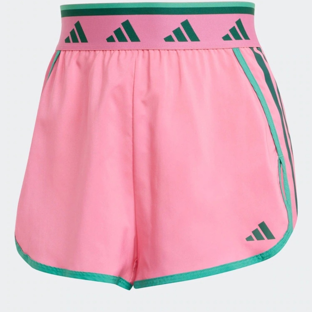 Adidas Women’s Pink Huperglam Woven Shorts Size: M